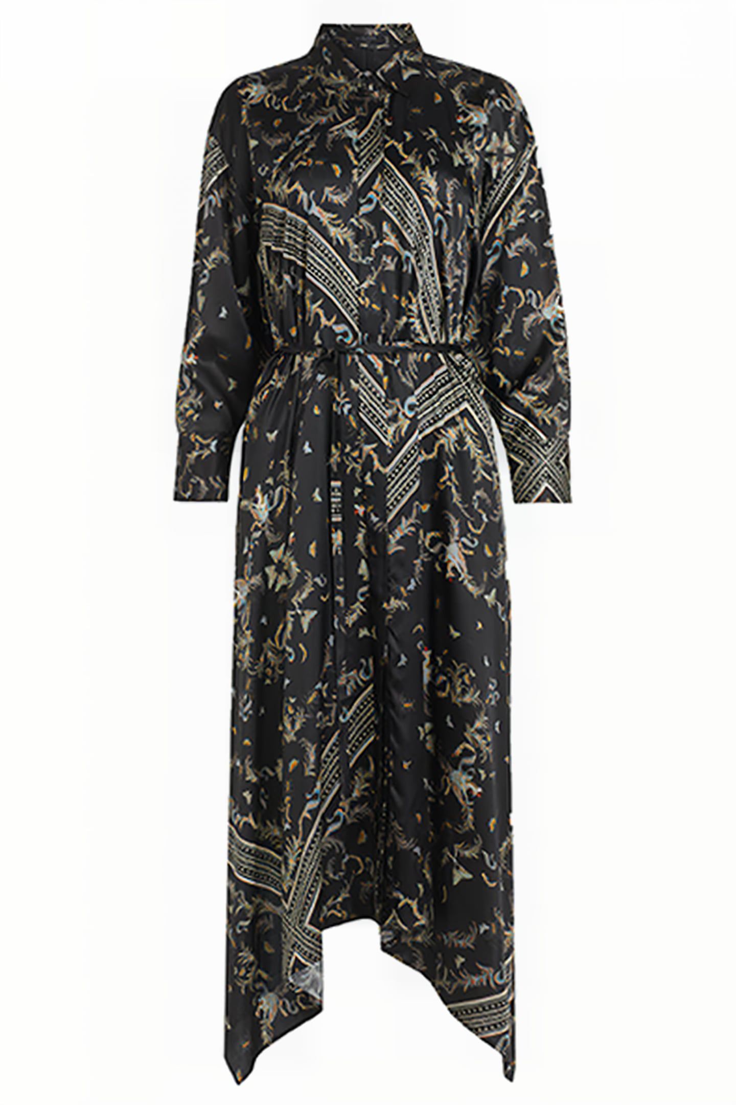 MAIA ASSAM DRESS BLACK 3