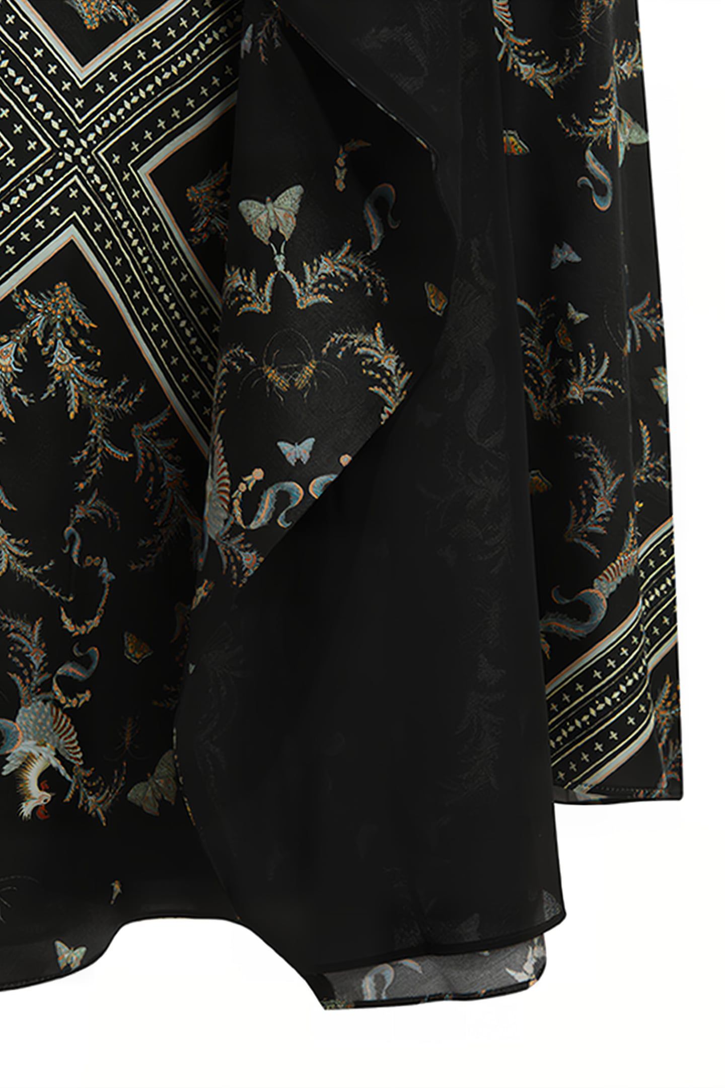 MAIA ASSAM SKIRT BLACK 5