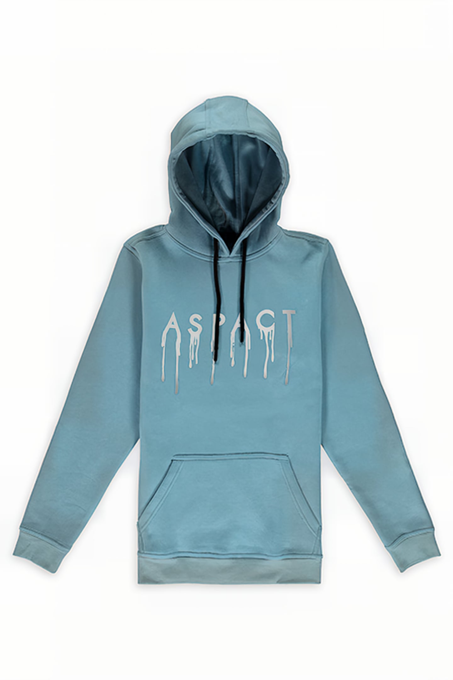 DRIPPING HOODIE L.BLUE 1