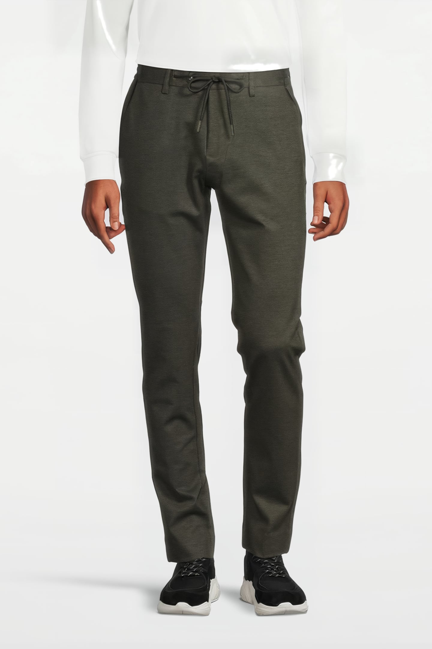 TAPERED JOGGER MINI PATTERN SWEAT DARK ARMY 1