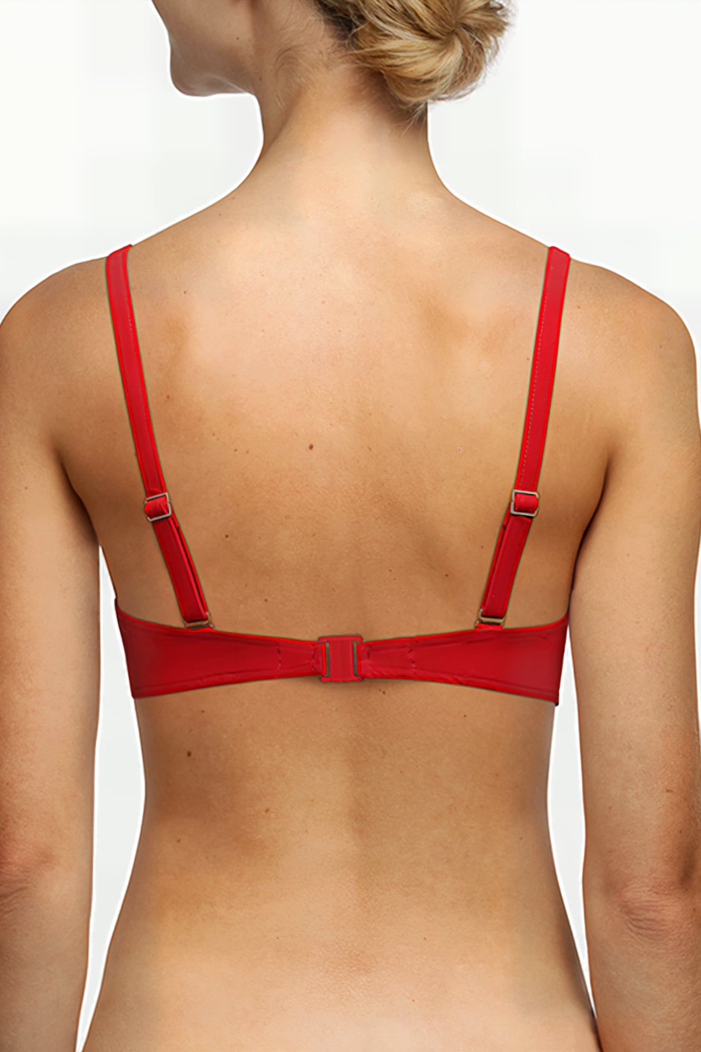 SW BRA TSHIRT HALF CUP MEMORY MULTIWAY PEPPER RED 3