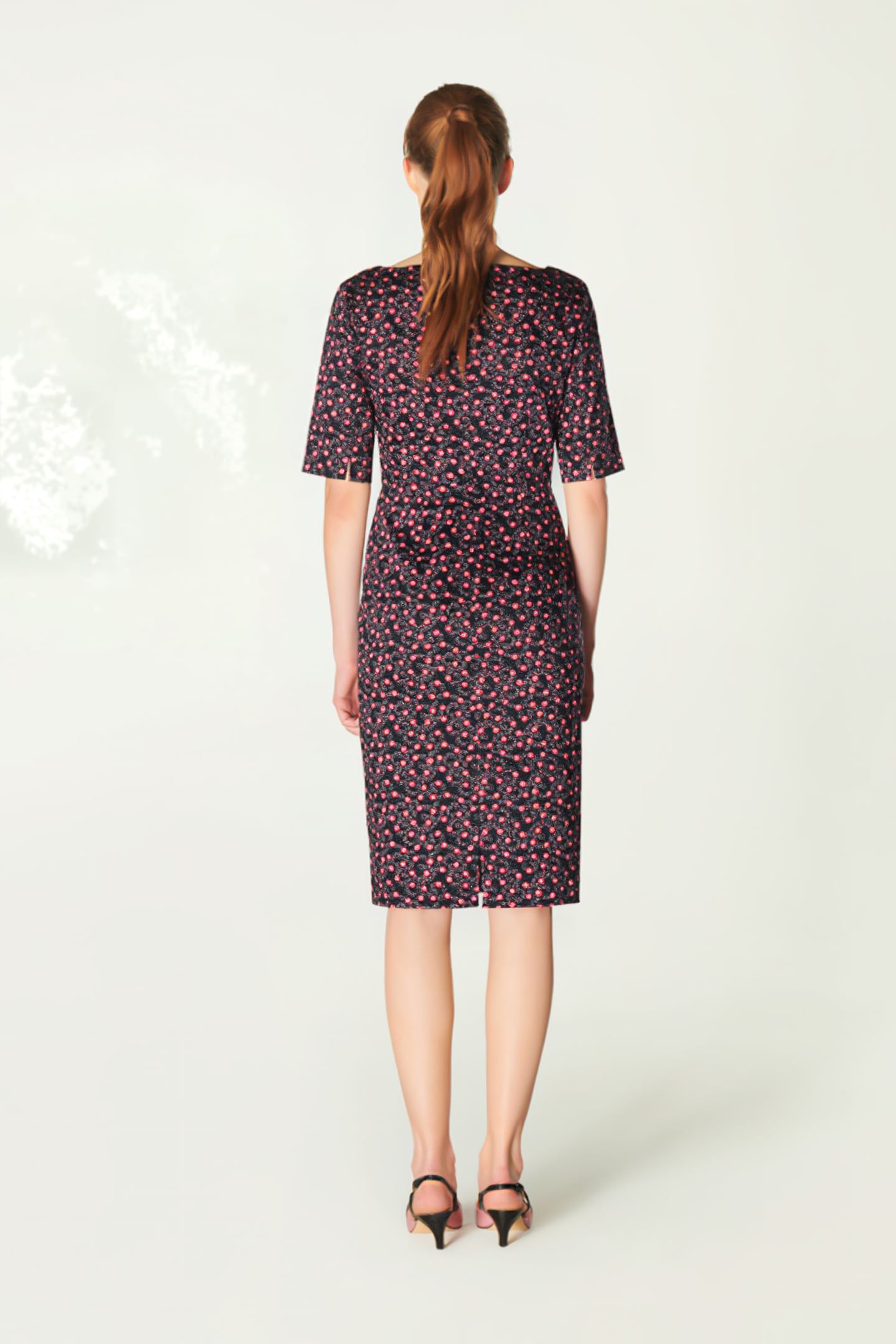 TASS MIDI DRESS SLOANE BLUE 3