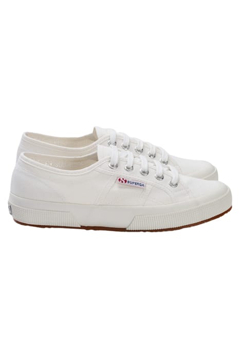 SUPERGA 2750 COTU TRAINERS WHITE PLAIN 1