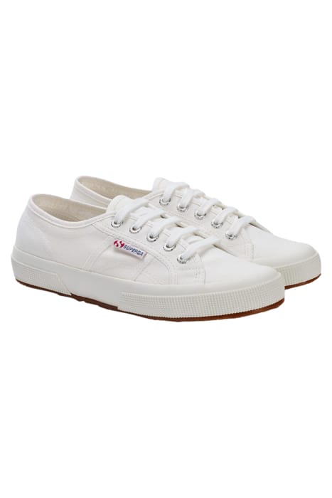 SUPERGA 2750 COTU TRAINERS WHITE PLAIN 2