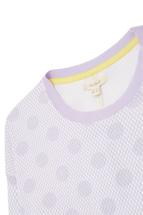 DULCY DROPPED SHOULDER TEE LIGHT PURPLE 5