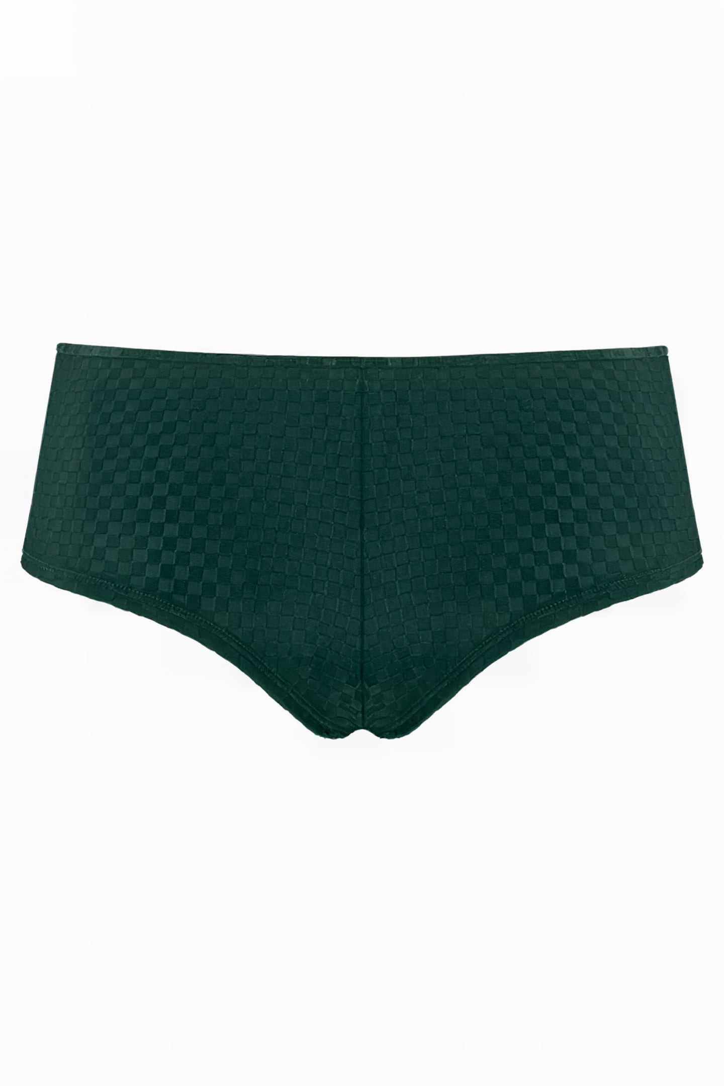 SPACE ODYSSEY CHECKERED PINE GREEN BRAZILIAN SHORTS 3