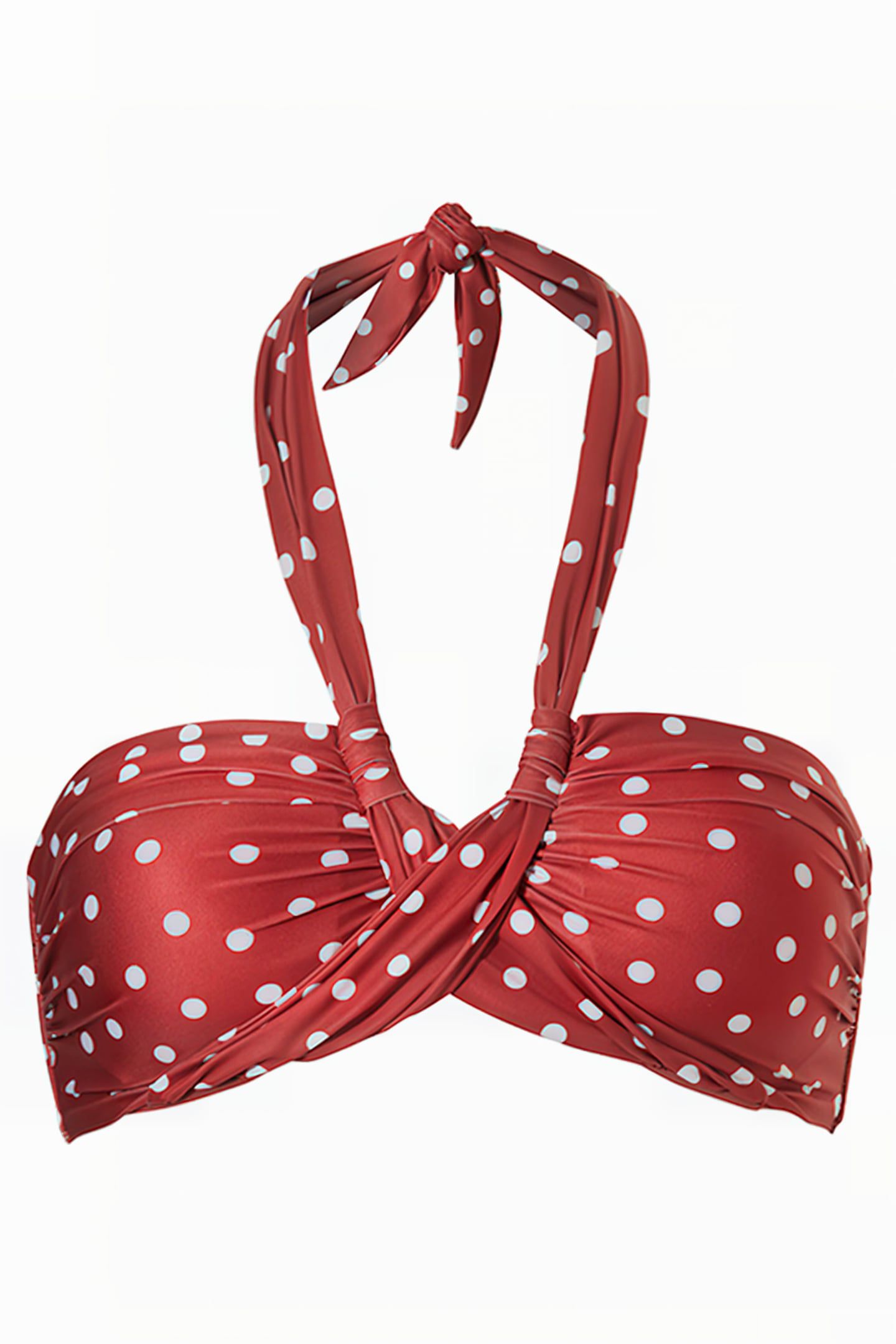 SW BRA WF TSHIRT BANDEAU SIENNA DAISY D POLKA DOTS PRINT 1