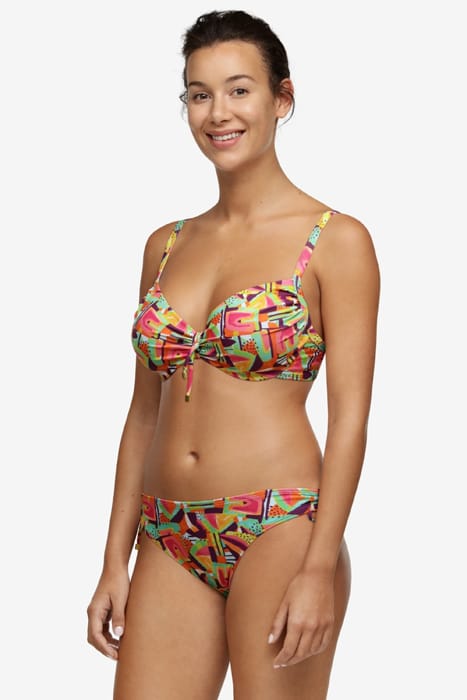 SW BRA TSHIRT BABETTE ABSTRACT SUNSET MOSAIC 5