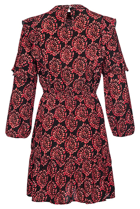 LADIES MONTEVIDEO DRESS PEACOCK LEAF 3