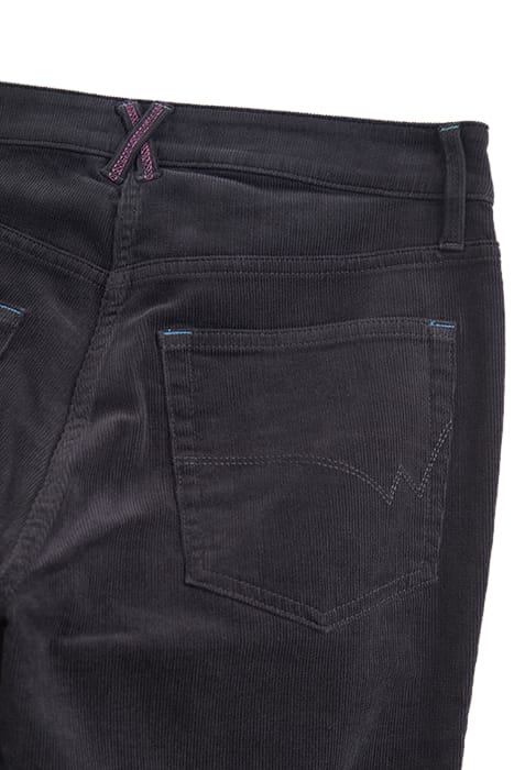 BROOKE STRAIGHT CORD TROUSER DARK GREY 5