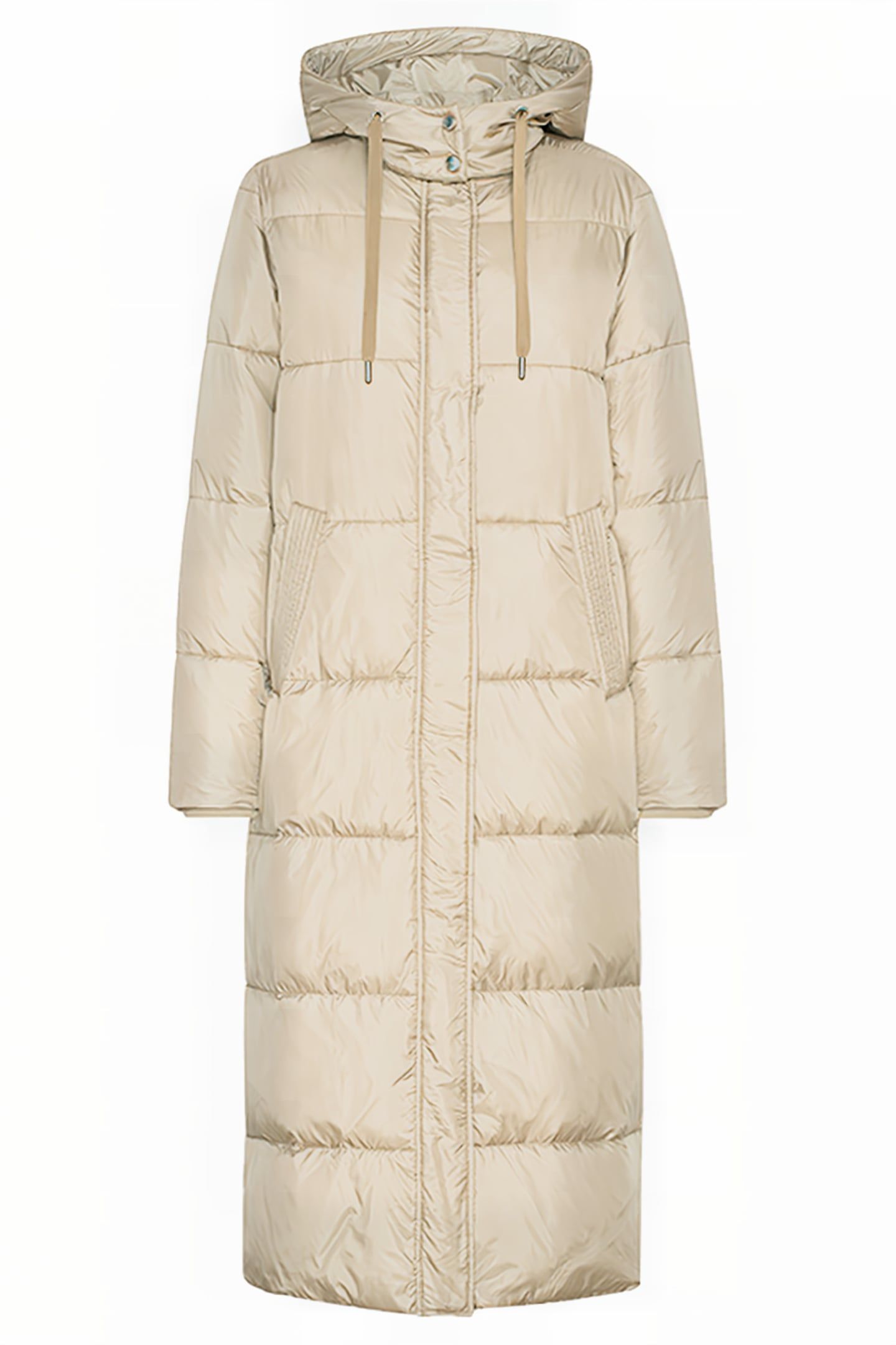 10 WALKPEP03 PADDED LONG COAT COBBLESTONE 1