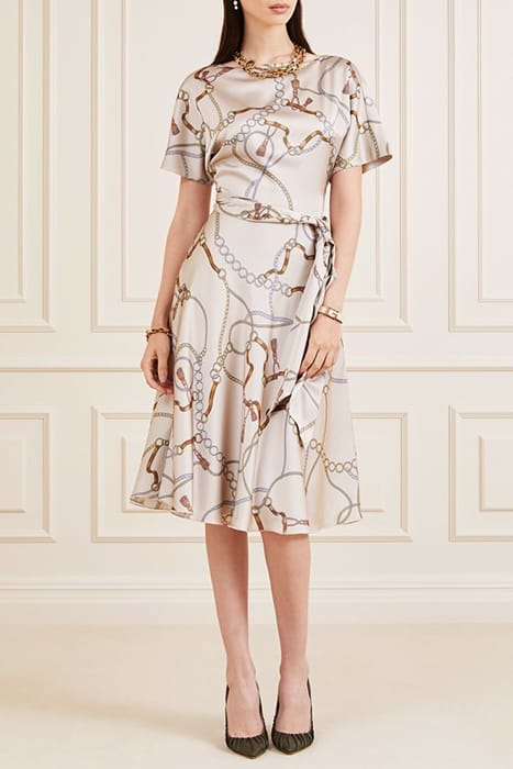 MARCIANO BY GUESS LINKED UP DRESS LINKED UP LIGHT BEIG 3