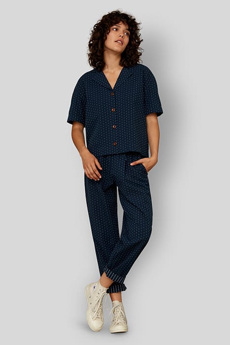LOURDES NAVY JACQUARD NAVY JACQUARD 3