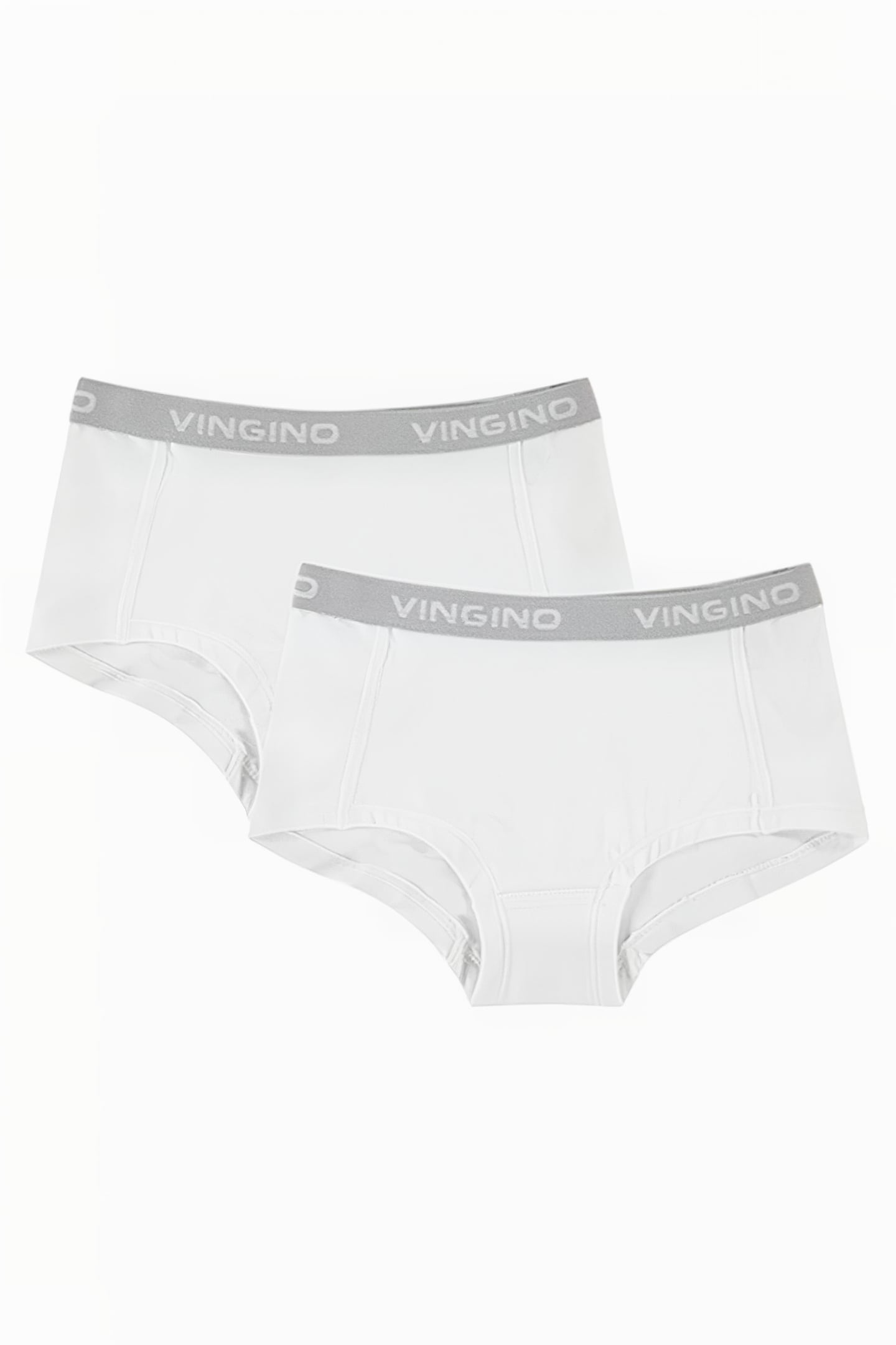 UNDER PANTS GIRLS 2-PACK REAL WHITE 1
