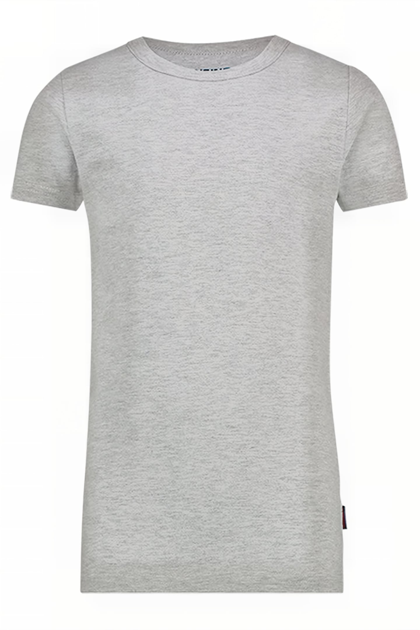 SHORT SLEEVE CREW NECK TS BOYS GREY MELE 1