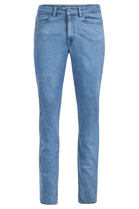 DAMES HIGH RISE SKINNY JEANS MET STRETCH - CURVE BLUE 1