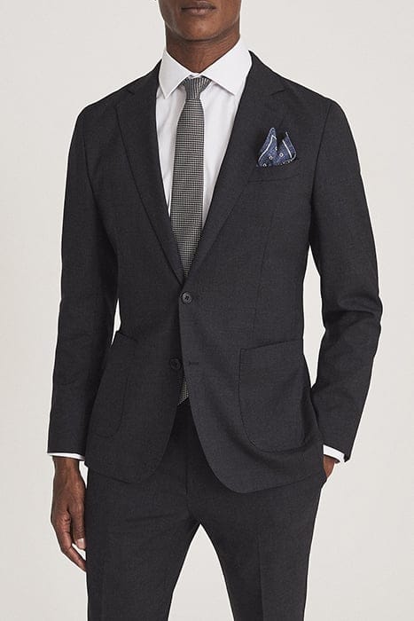 WASH CHARCOAL BLAZER 2