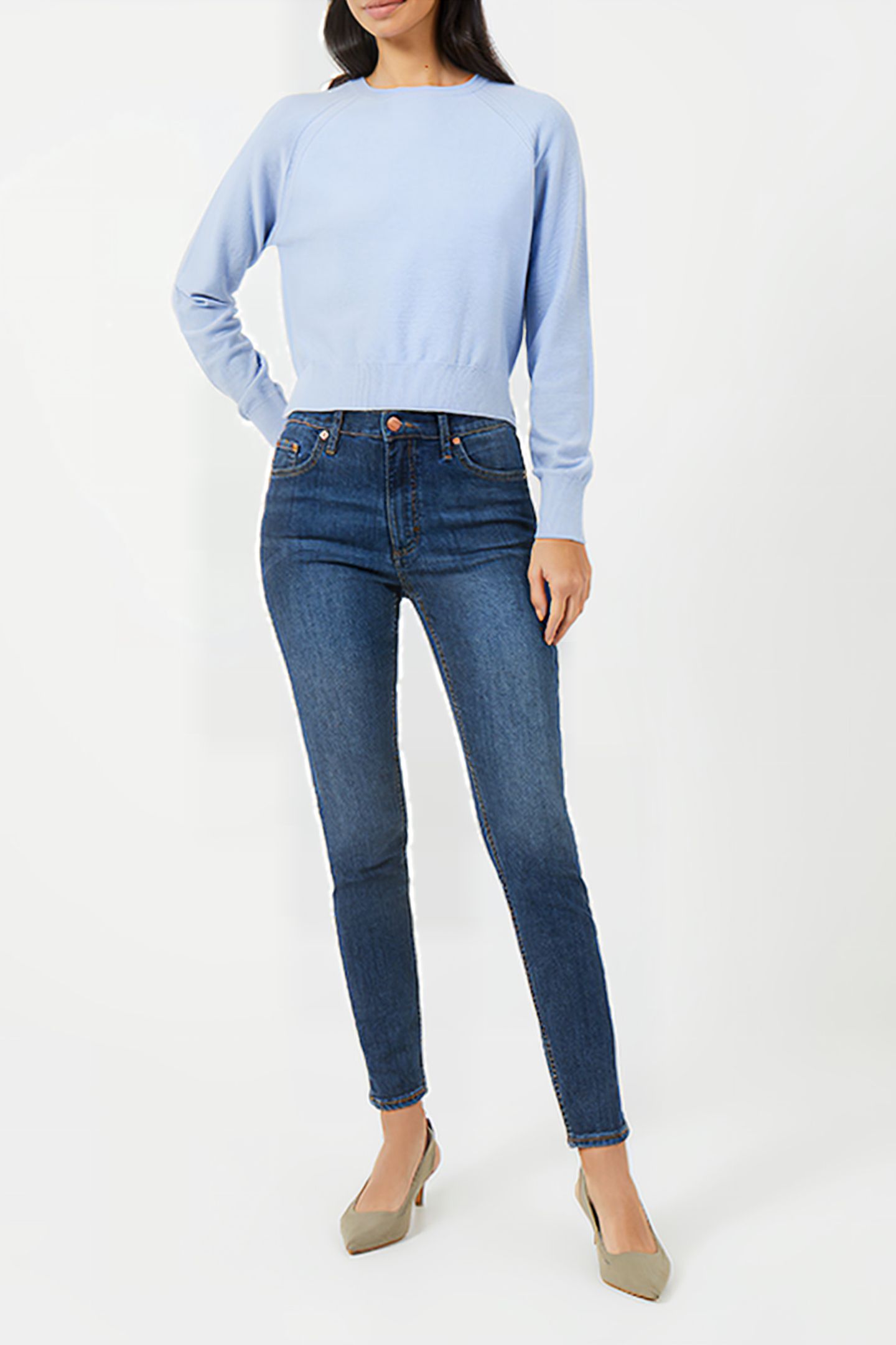 SUPERSOFT DOUBLE RAGLAN CREW CRYSTAL CLEAR 3