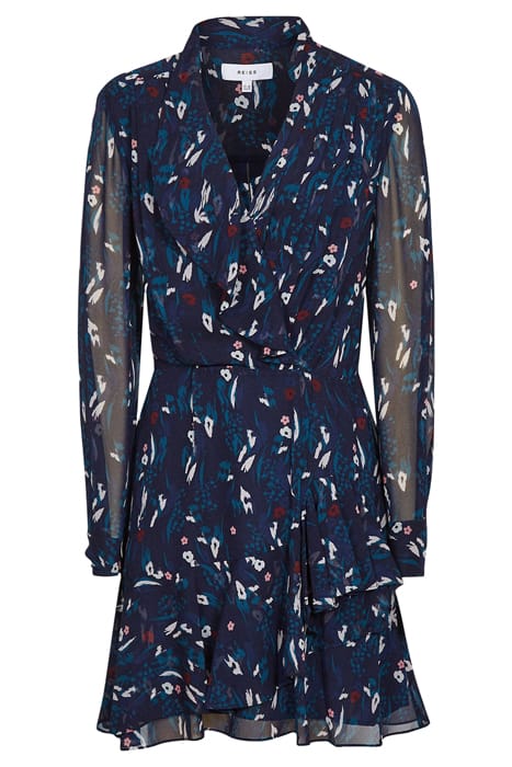 MARIS MINI DRESS TEAL 5