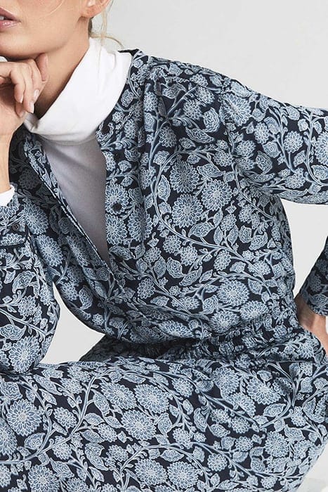 TRINA SHIRT DRESS — BLUE 6