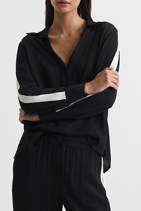 MILLIE BLOUSE NAVY BLOUSES — REGULAR FIT 1