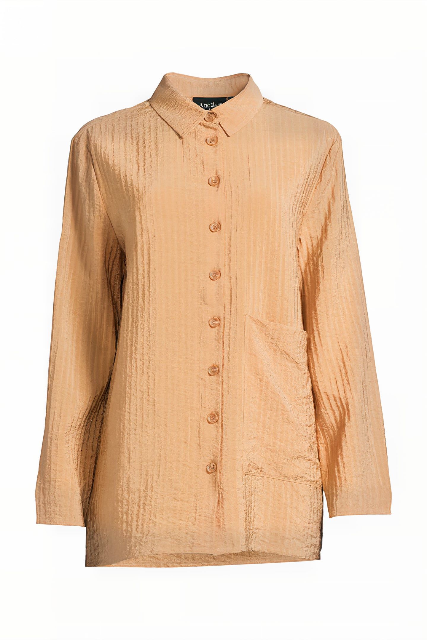 NORELL STRUCTURED SHIRT L/S FADED SAND 3