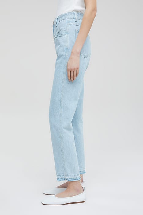 CLOSED WOMEN PEDAL PUSHER JEANS LIGHT BLUE 2