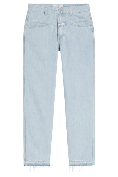 CLOSED WOMEN PEDAL PUSHER JEANS LIGHT BLUE 5