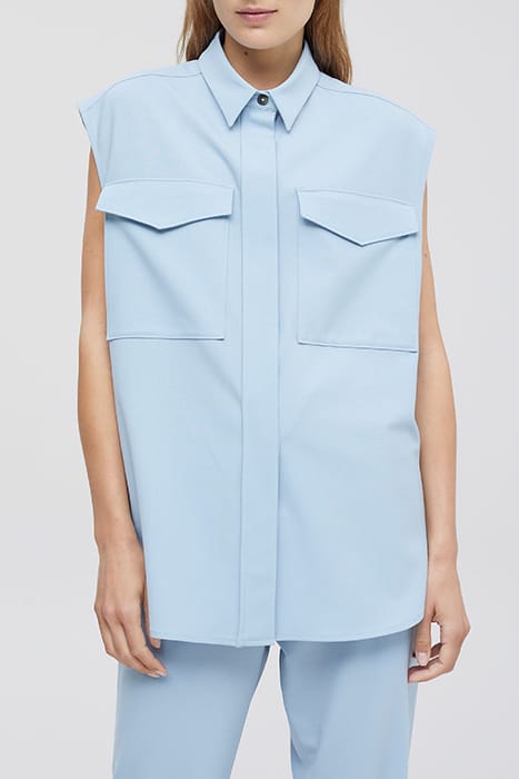 WOMEN SLEEVELESS SHIRT DAWN SKY 1
