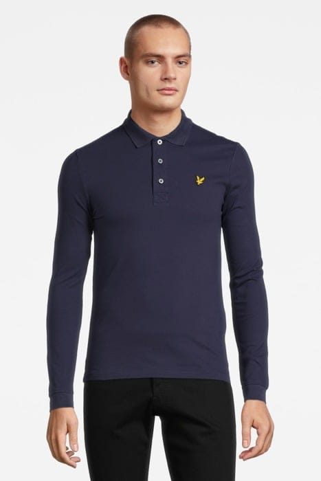 LS POLO SHIRT NAVY 1