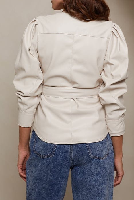 ARAMA JACKET PARCHMENT BEIGE 2