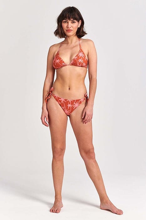 LADIES LIZ BIKINI SET VACATION PALM SPICE ROUTE BROWN 3