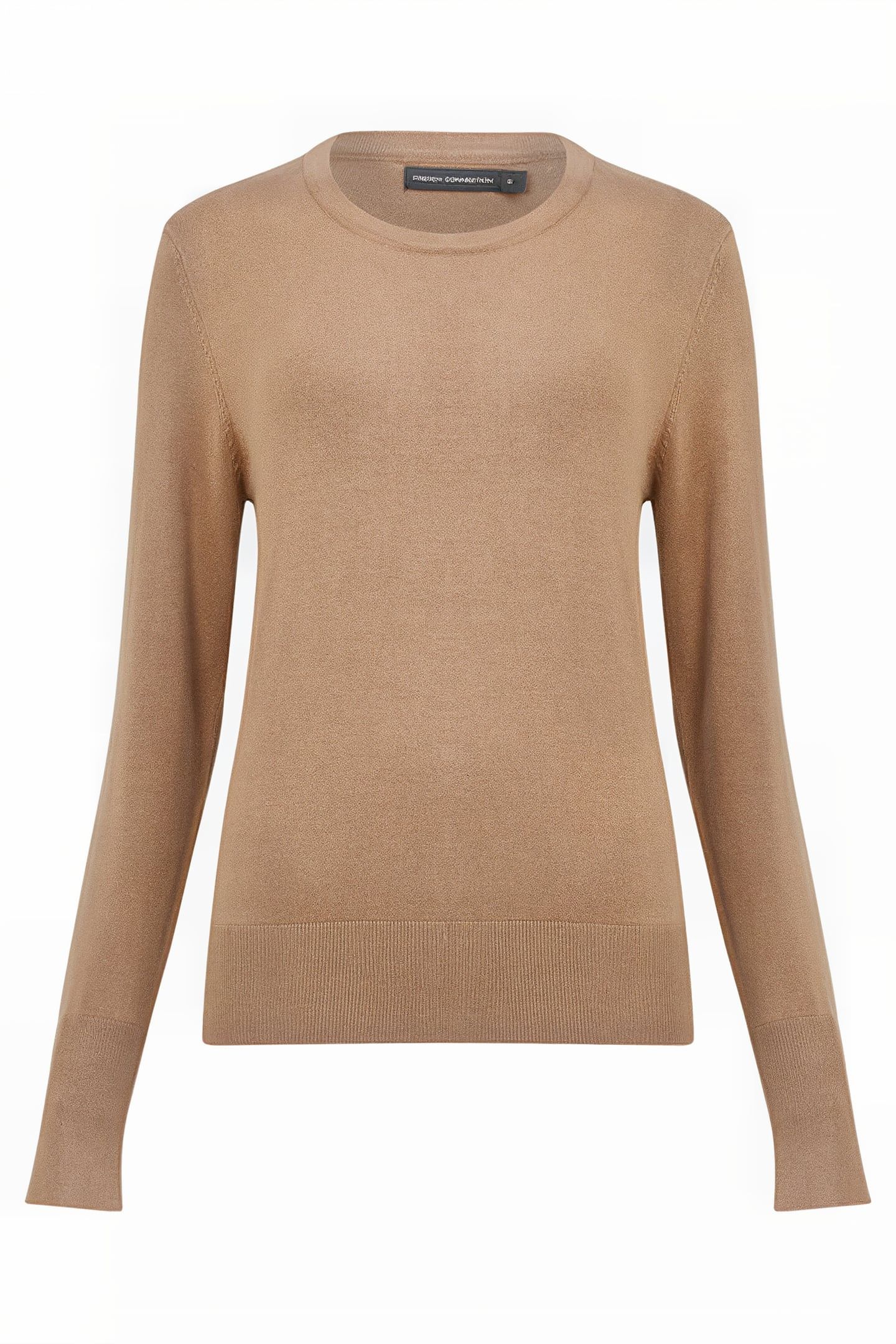 CREW NECK CAMEL 1