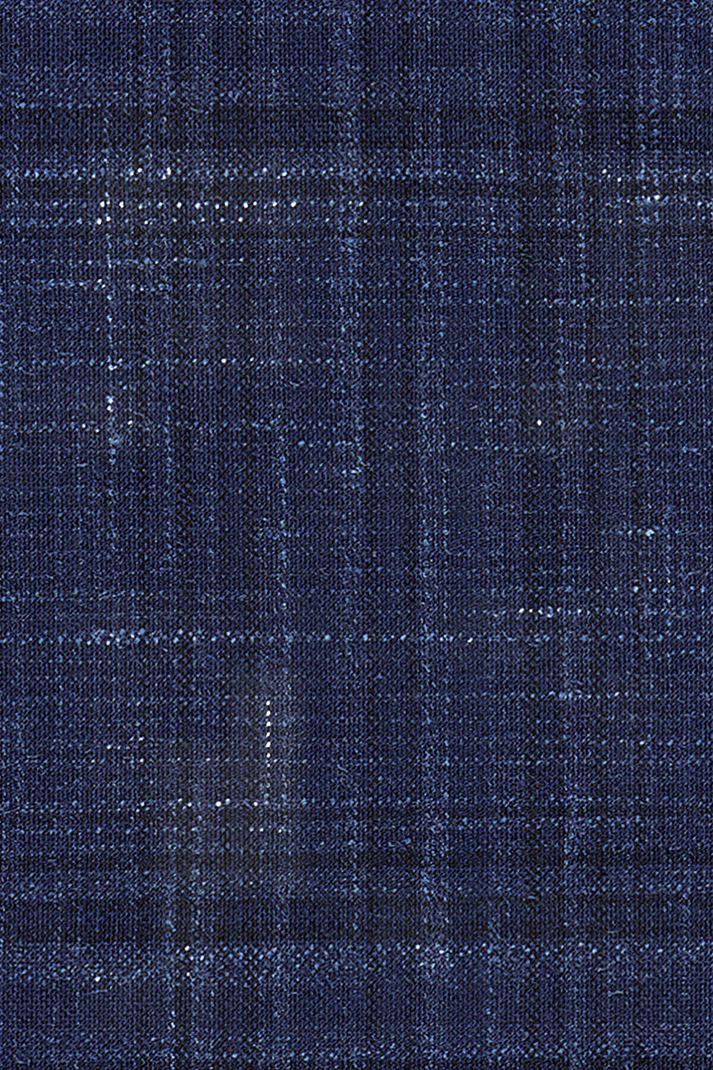 MID BLUE CHECKED HAVANA SUIT 9