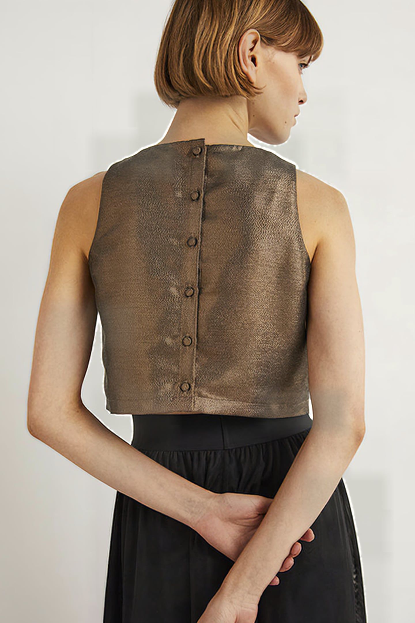 SCARLETT CROPPED TOP MET 2