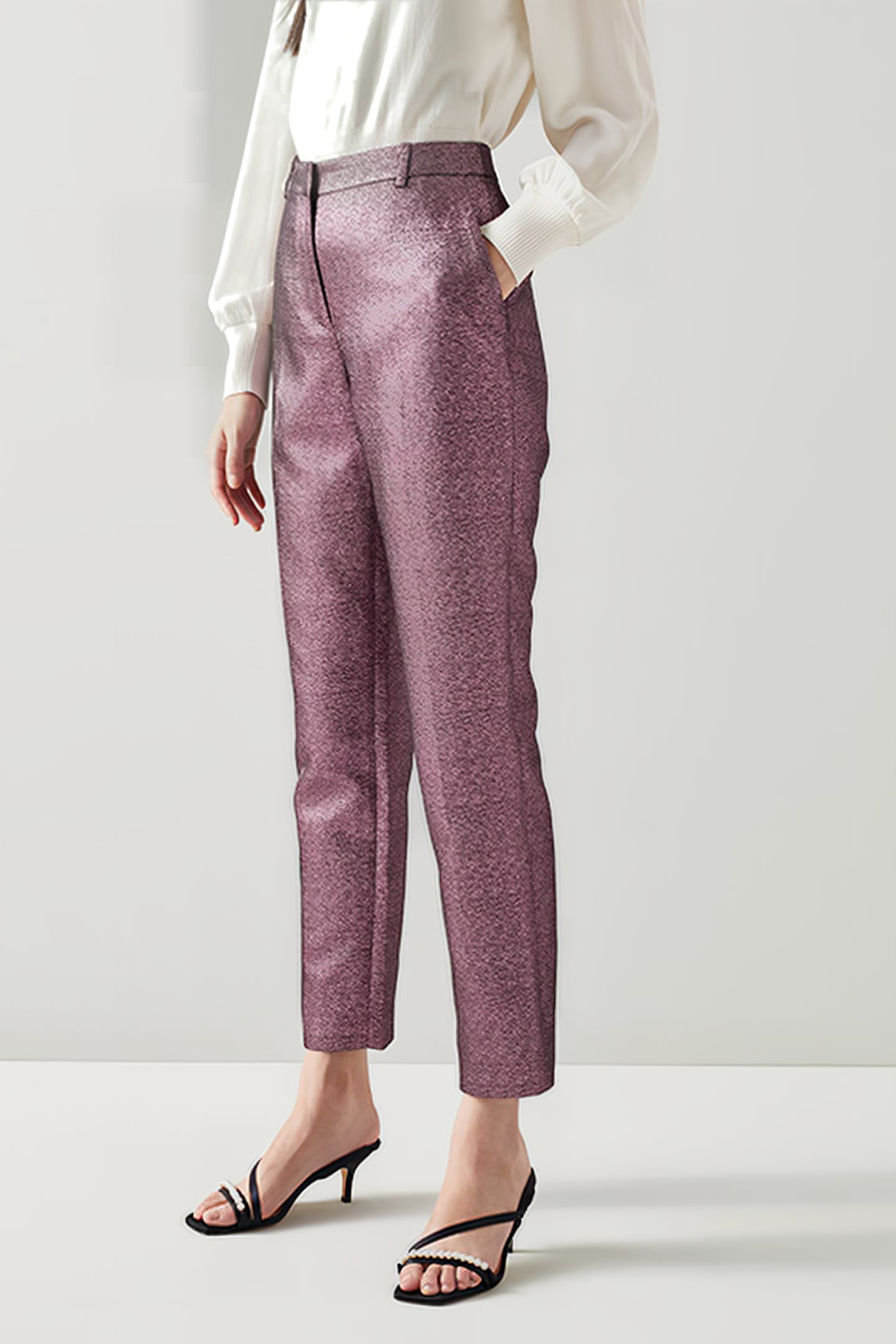 ISSY STRAIGHT JEANS PINK 1