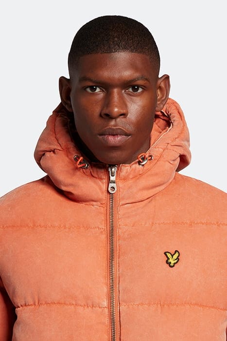 WASHED WADDED JACKET VICTORY ORANGE | Online Outlet | Otrium