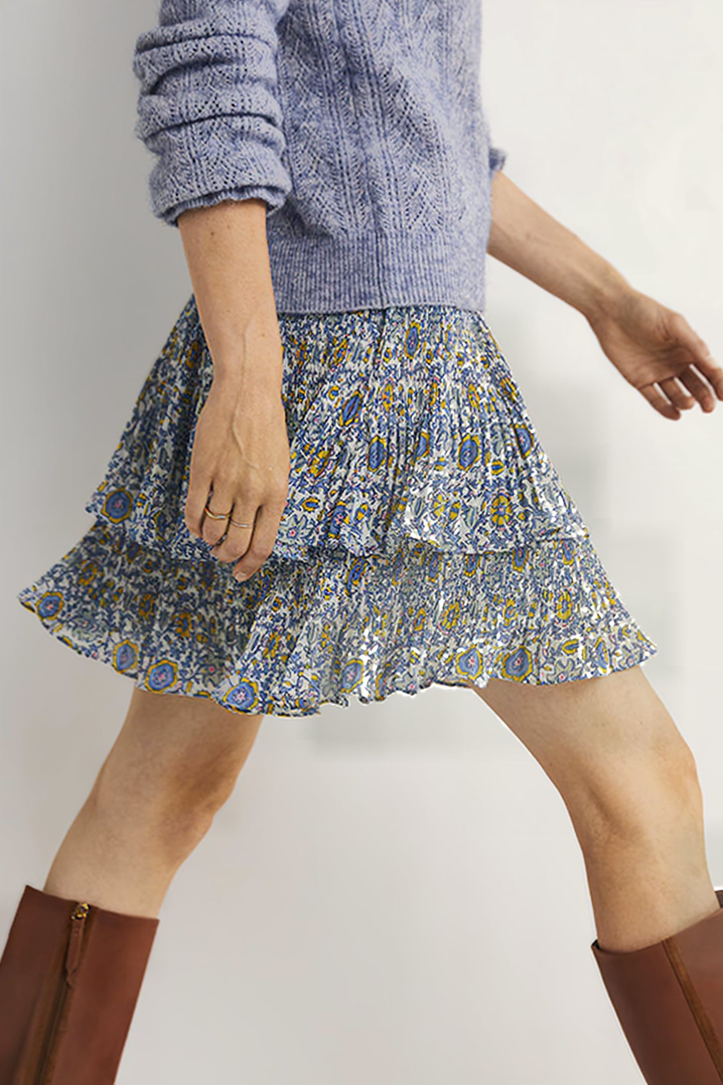 PLISSE MINI SKIRT IVO 4