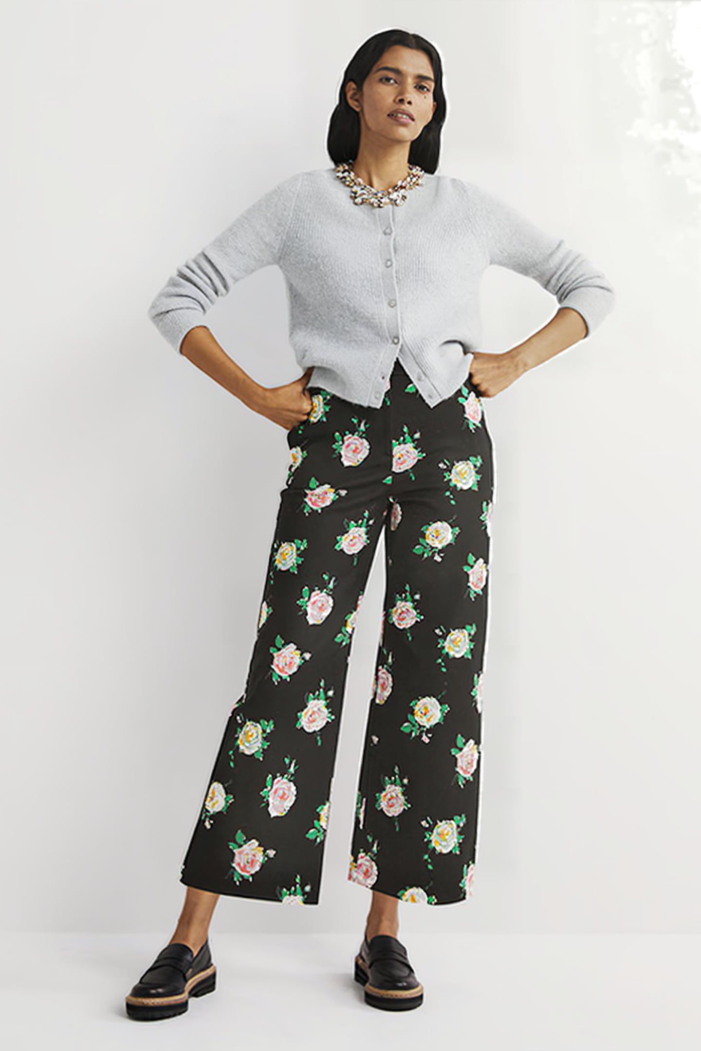 HIGH WAISTED TAILORED TROUSERS MLT 3