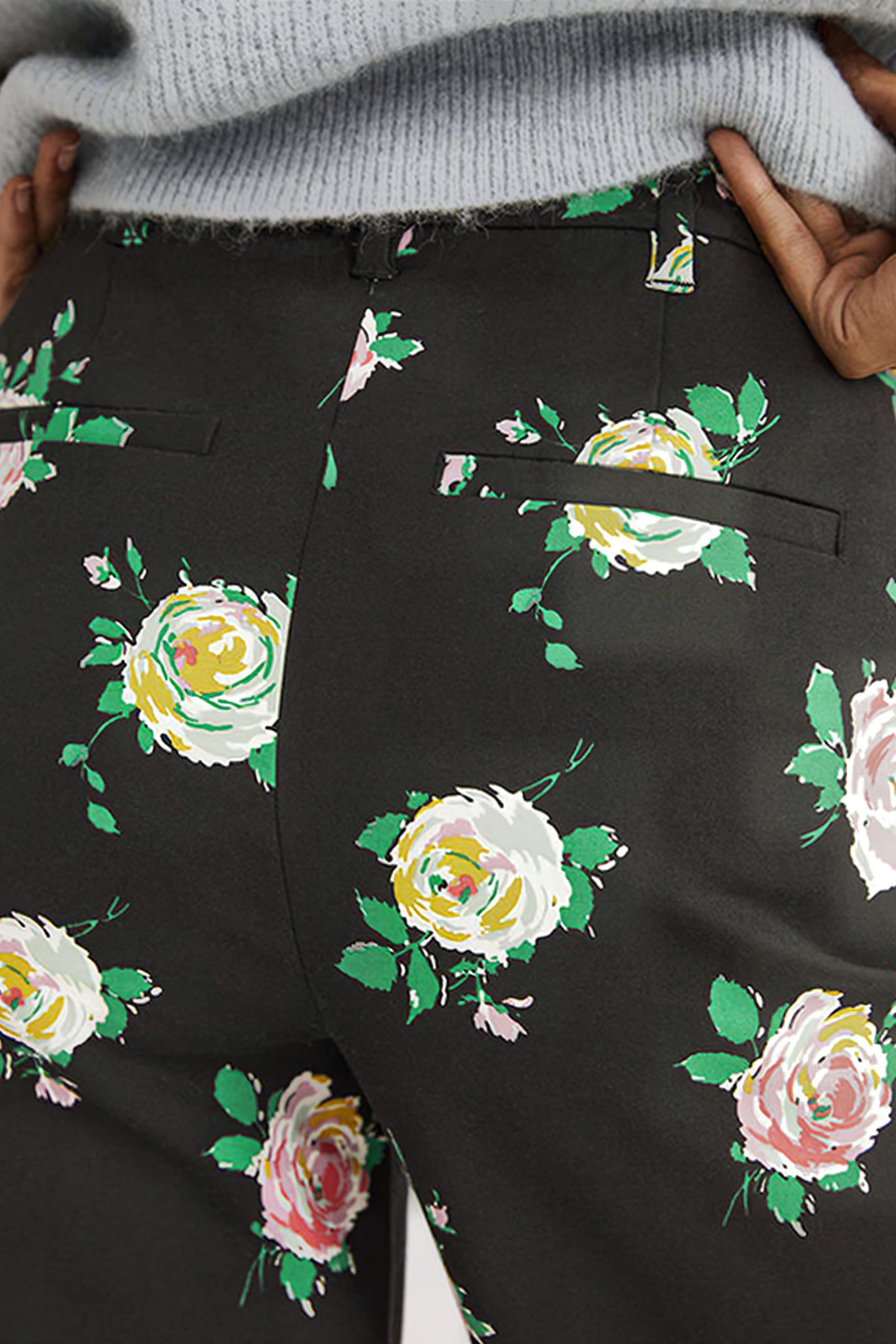 HIGH WAISTED TAILORED TROUSERS MLT 4