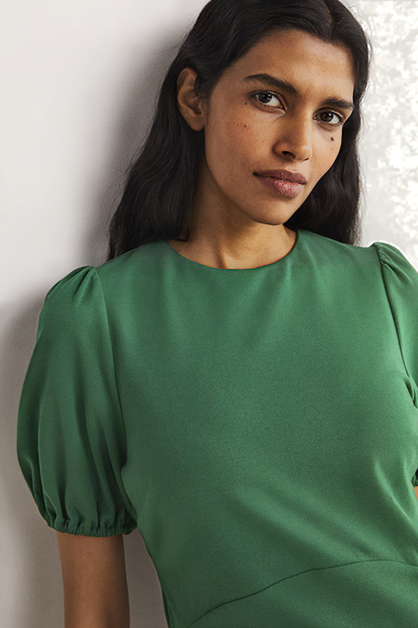 CUT OUT JERSEY MINI DRESS GRN 3