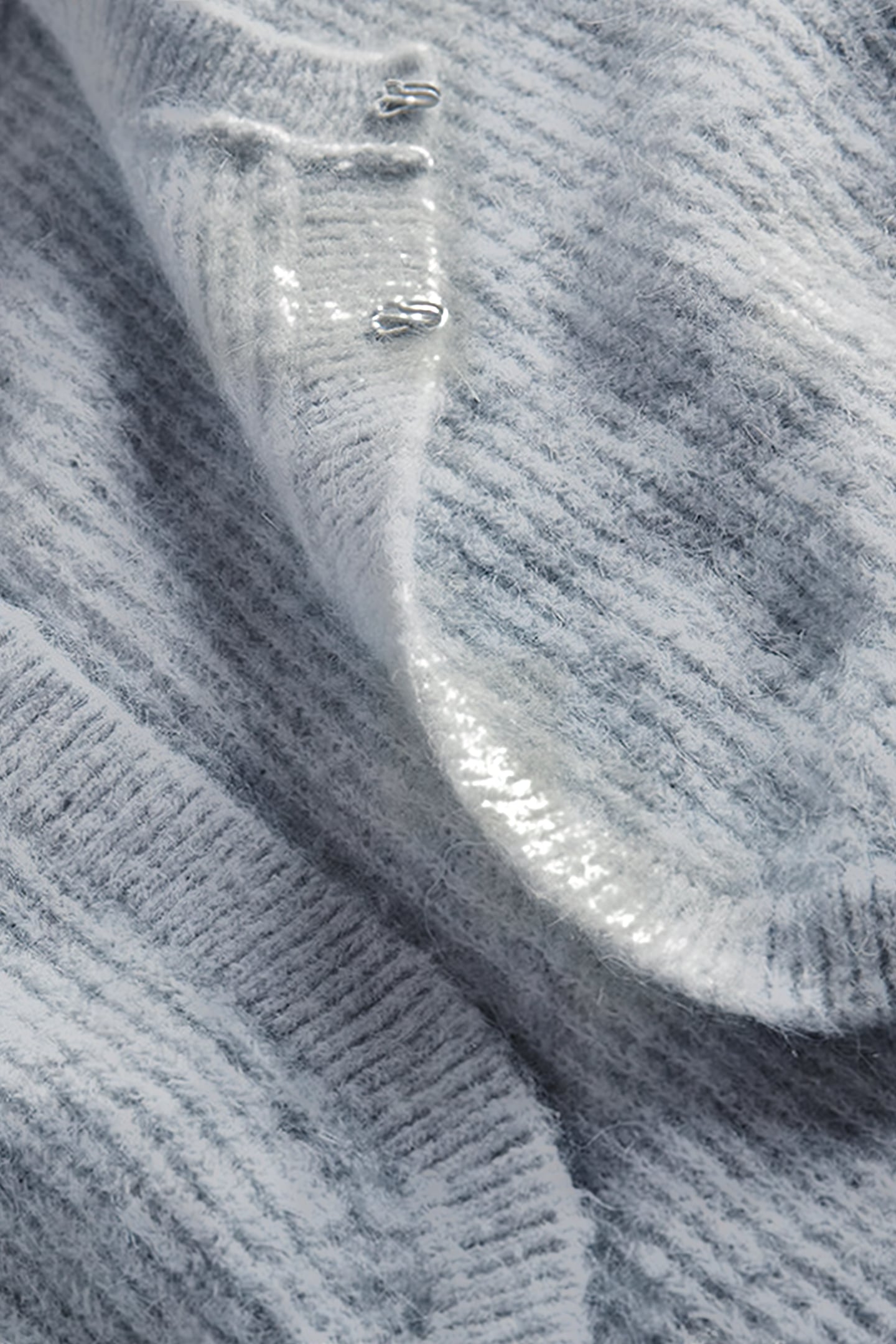 RIB KNIT BOLERO BLU 5