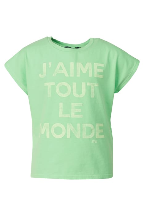 CREW NECK TEE SS GREEN 1