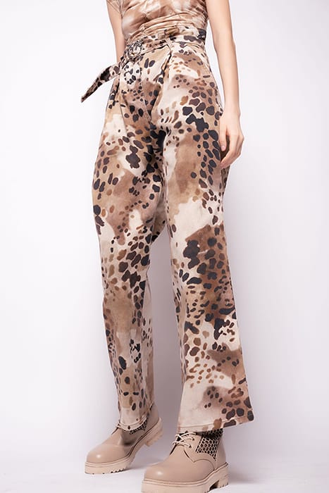 PIACENZA PANTALONE PJ631 DRILL BEIGE/BROWN MULTI-COLOUR 1
