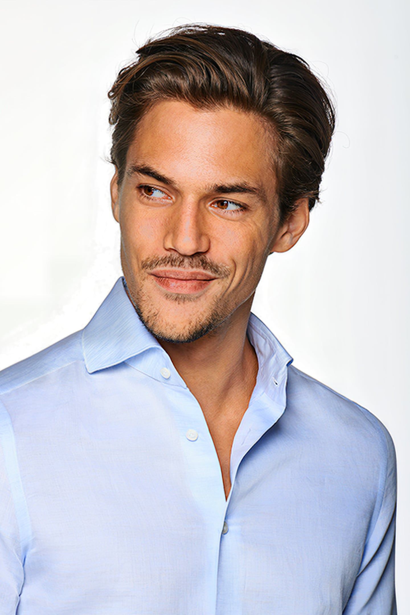 LIGHT BLUE EXTRA SLIM FIT SHIRT 4