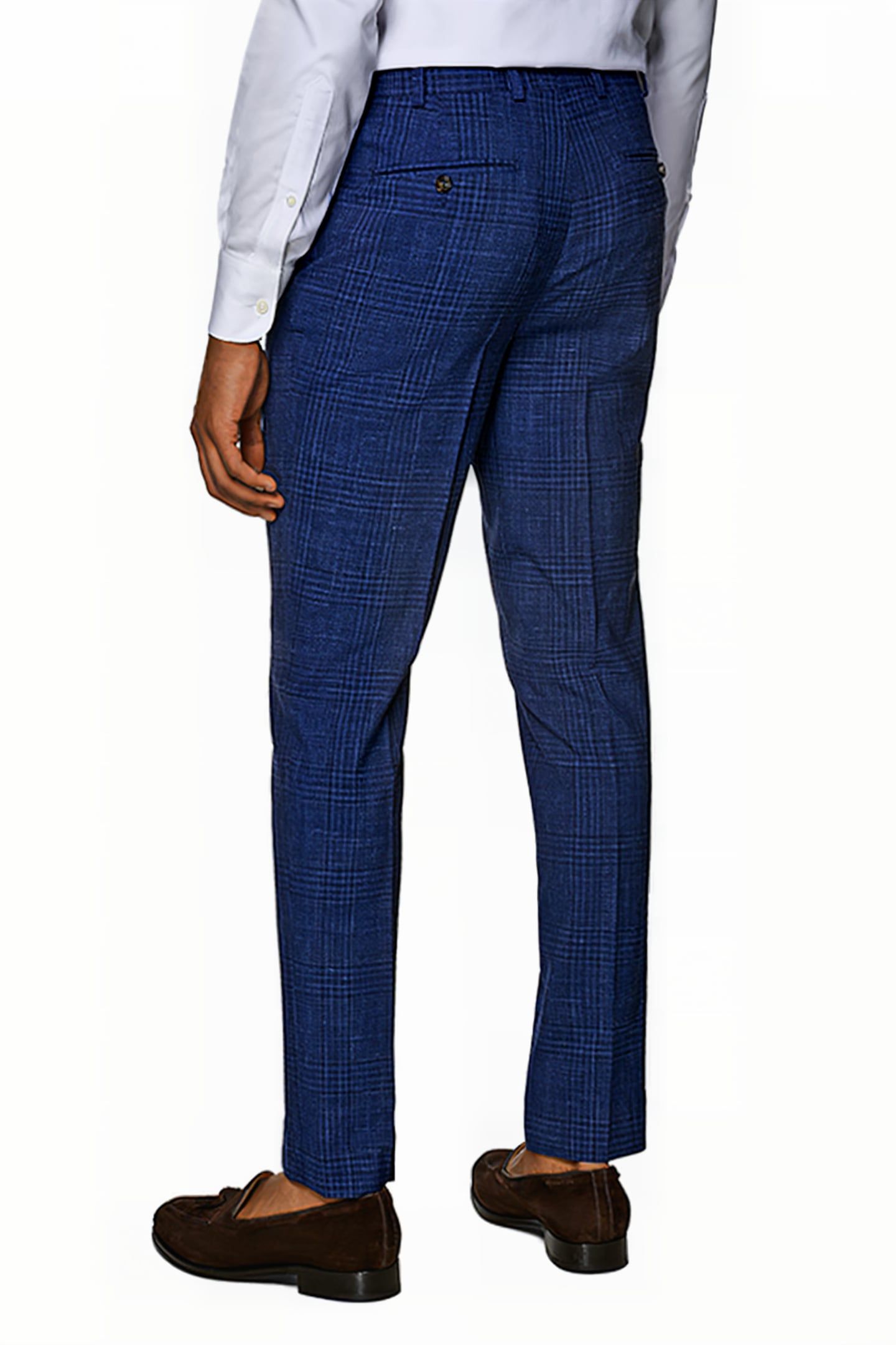 MID BLUE CHECKED HAVANA SUIT 6
