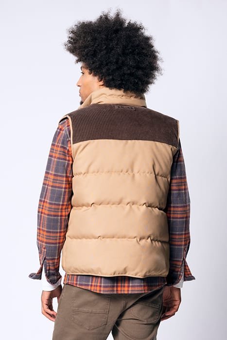 ROBERT BODYWARMER CAMEL UNI 3