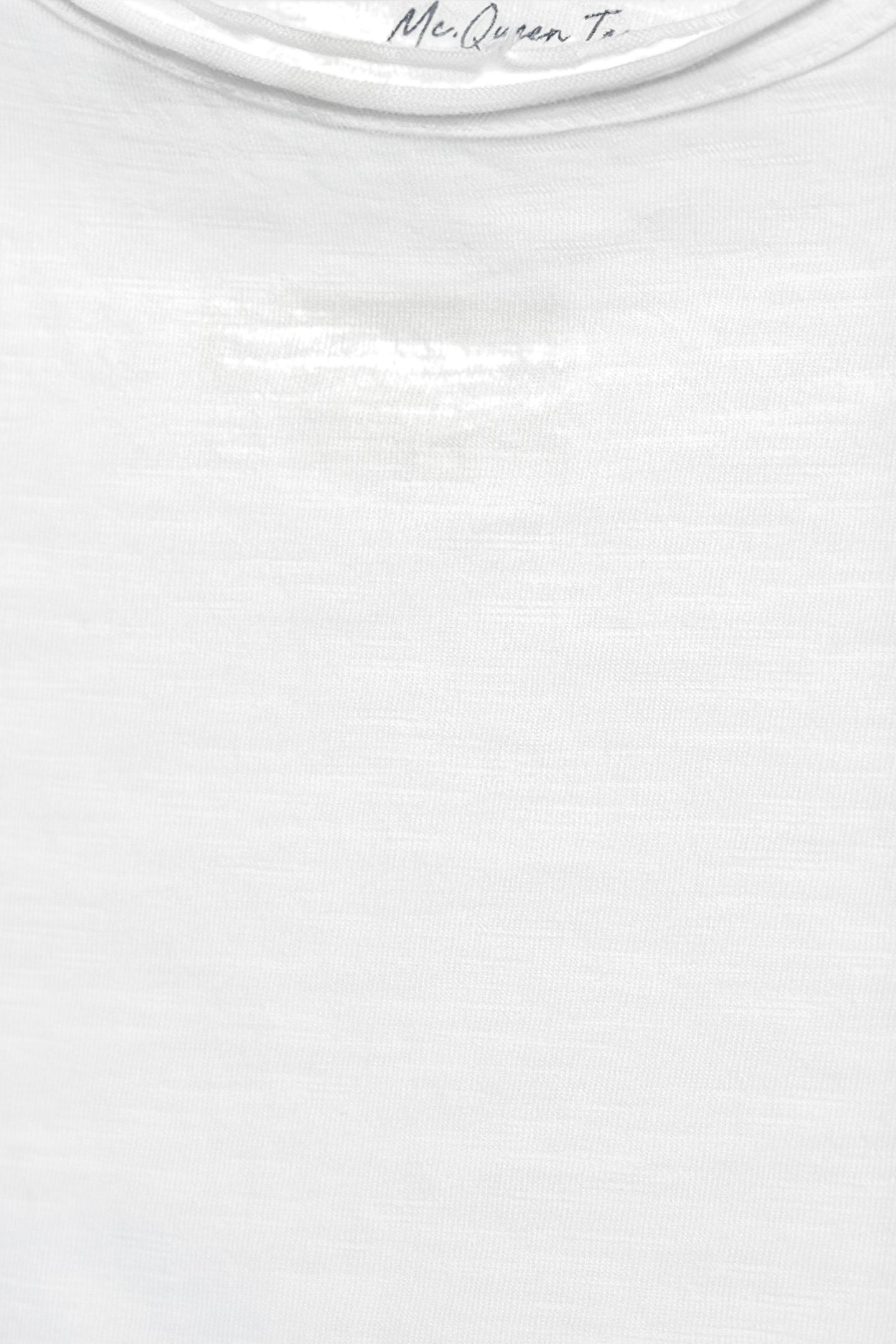 BASIC ROUND NECK TEE SLUB JERSEY WHITE 6