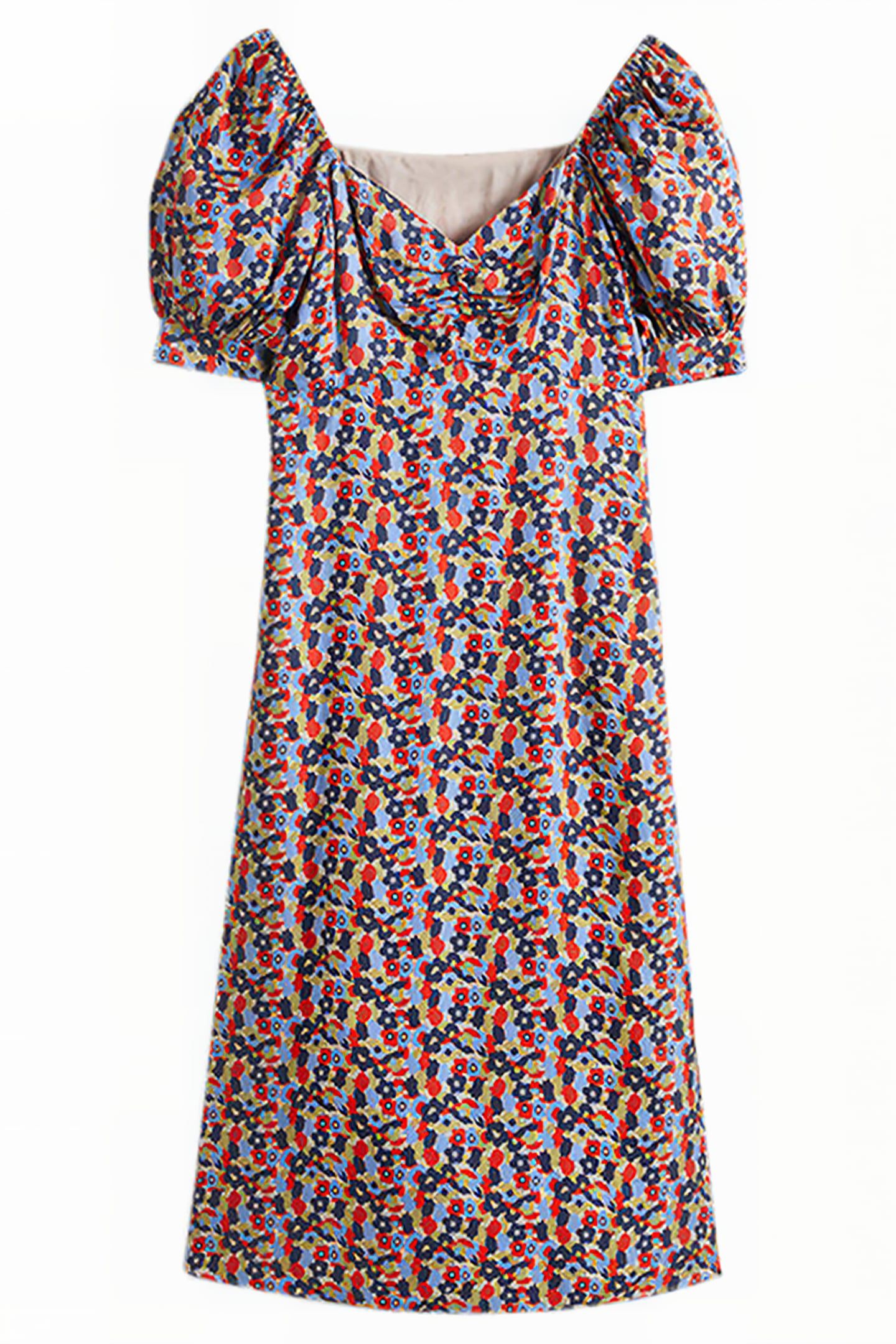 SWEETHEART MIDI TEA DRESS MUL 5