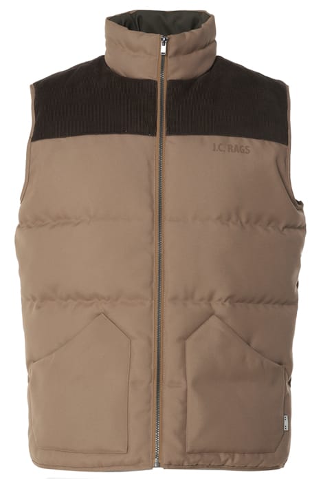 ROBERT BODYWARMER CAMEL UNI 1